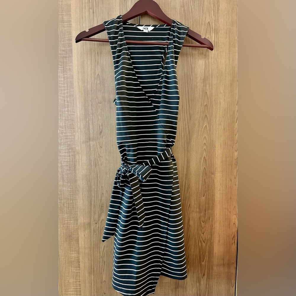 Jack by BB Dakota - Striped Belted Dress in XS.
